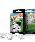 Bright Llama Dice Set white and black - Hobby.lt 🇬🇧