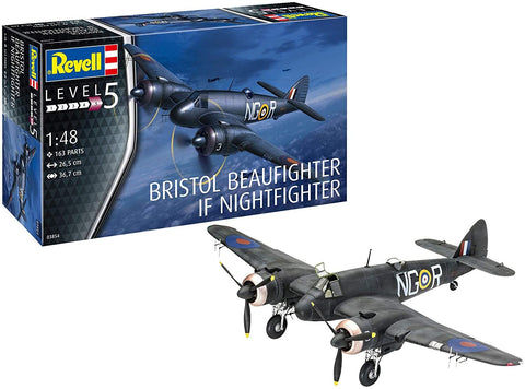 Bristol Beaufighter IF Nightfighter - Plastic Modelling Kit By Revell