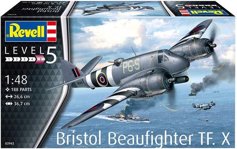 Bristol Beaufighter TF.X - Plastic Modelling Kit By Revell - Hobby.lt 🇬🇧