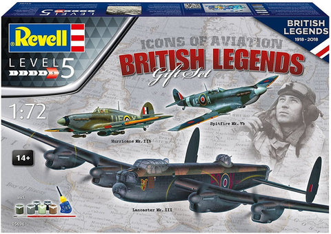 British Legends - Gift Set - Plastic Modelling Kit By Revell - Hobby.lt 🇬🇧