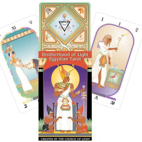 Brotherhood Of Light Egyptian Tarot cards US Games Systems - Hobby.lt 🇬🇧