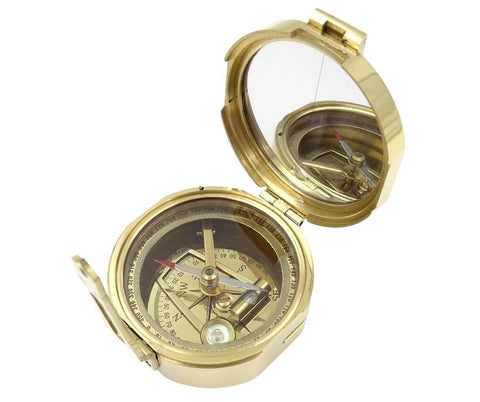 Brunton compass in a wooden box - CB5 - Hobby.lt 🇬🇧