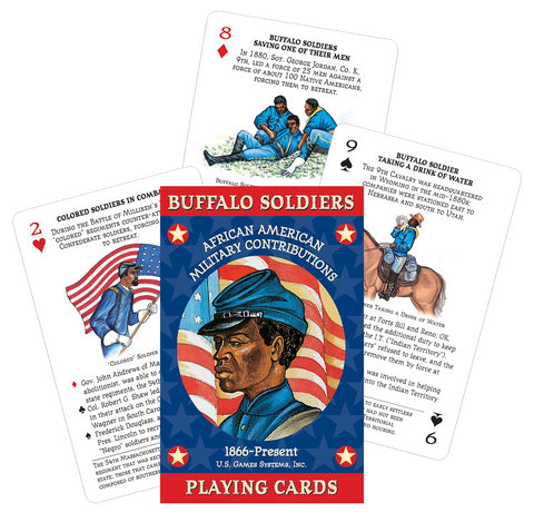 Buffalo Soldiers Playing Cards Game Us Games Systems