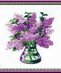 Bunch of Lilacs - Cross Stitch Kit from RIOLIS Ref. no.:603 - Hobby.lt 🇬🇧