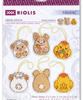 Bunny and Friends cross stitch kit by RIOLIS Ref. no.: 1860AC - Hobby.lt 🇬🇧