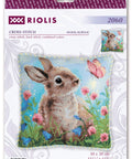 Bunny in Clover. Cross Stitch kit by RIOLIS Ref. no.: 2060 - Hobby.lt 🇬🇧