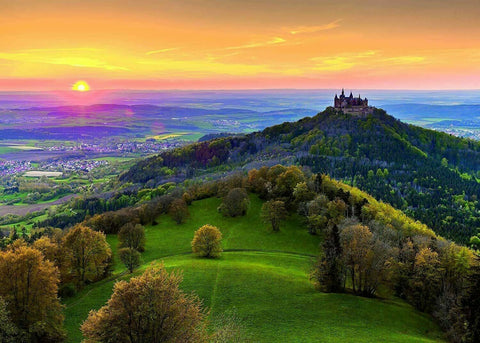 Burg Hohenzollern Castle 1000 Piece Puzzle