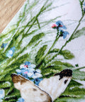 Butterflies and Bluebird Flowers SLETI939 - Cross Stitch Kit - Hobby.lt 🇬🇧