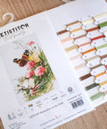 Butterflies in the Field SLETI938 - Cross Stitch Kit - Hobby.lt 🇬🇧