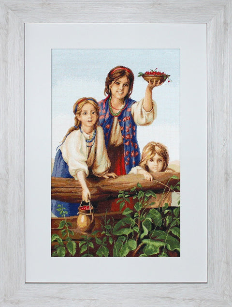 Buy berries SG489 - Cross Stitch Kit by Luca - s - Hobby.lt 🇬🇧