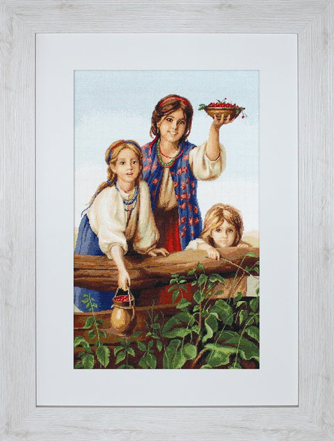 Buy berries SG489 - Cross Stitch Kit by Luca-s