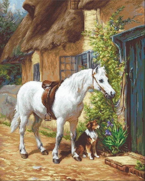 By the Cottage SB572 - Cross Stitch Kit - Hobby.lt 🇬🇧