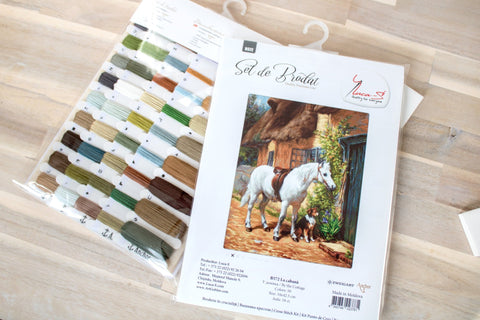 By the Cottage SB572 - Cross Stitch Kit - Hobby.lt 🇬🇧