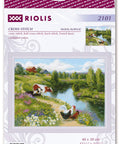 By the River. Cross Stitch kit by RIOLIS Ref. no.: 2101 - Hobby.lt 🇬🇧