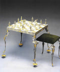 Medieval Bronze Chess Set