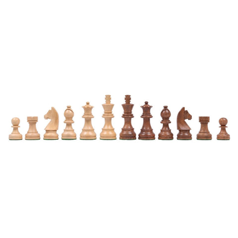 Handmade Acacia Wood Chess Pieces Set