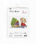 Calf with Christmas tree SB1181 - Cross Stitch Kit - Hobby.lt 🇬🇧