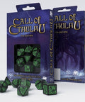 Call Of Cthulhu 7th Edition Dice Set black and green - Hobby.lt 🇬🇧