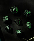 Call Of Cthulhu Dice Set black and fluorescent - Hobby.lt 🇬🇧