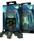 Call Of Cthulhu Dice Set black and green - Hobby.lt 🇬🇧