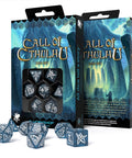 Call Of Cthulhu Dice Set navy blue and white - Hobby.lt 🇬🇧