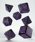 Call Of Cthulhu Orient Express Dice Set black and purple - Hobby.lt 🇬🇧