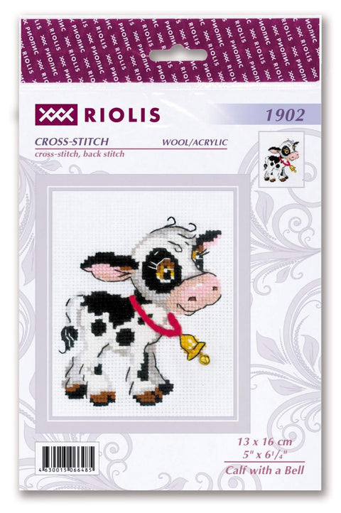 Call with a Bell cross stitch kit by RIOLIS Ref. no.: 1902 - Hobby.lt 🇬🇧