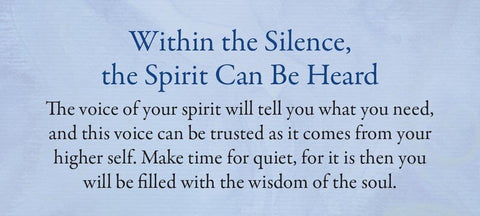 Calming Inspirations Mini Oracle cards Blue Angel - Hobby.lt 🇬🇧