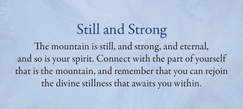 Calming Inspirations Mini Oracle cards Blue Angel - Hobby.lt 🇬🇧