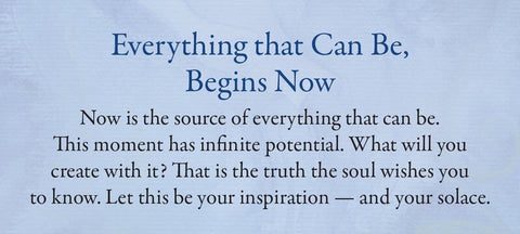 Calming Inspirations Mini Oracle cards Blue Angel - Hobby.lt 🇬🇧