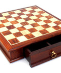 CAMELOT Chess Set with Beautiful Rare Wood Chessboard - Hobby.lt 🇬🇧