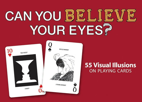 Can You Believe Your Eyes Playing Cards US Games Systems