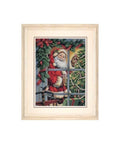 Candy Cane Santa (30 x 41 cm) - Cross Stitch Kit by DIMENSIONS - Hobby.lt 🇬🇧