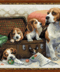 Canine Family - Cross Stitch Kit from RIOLIS Ref. no.:1328 - Hobby.lt 🇬🇧