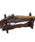 Capsule pistol on Wooden Stand - Replica 18th century – 154S - Hobby.lt 🇬🇧