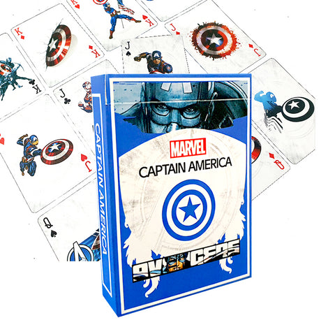 Captain America Marvel Stripper playing cards