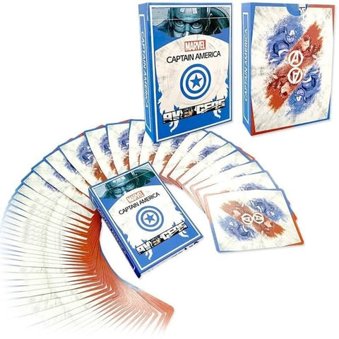 Captain America Marvel Stripper playing cards - Hobby.lt 🇬🇧