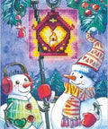 Cards Lantern SANO - 11 - Cross Stitch Kit by Andriana - Hobby.lt 🇬🇧