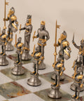 CARLO MAGNO - Emperor Of Roman Empire: Chess Set in 24k Gold - Hobby.lt 🇬🇧