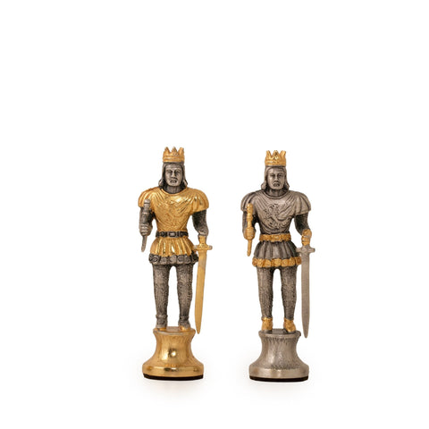 CARLO MAGNO - Emperor Of Roman Empire: Chess Set in 24k Gold - Hobby.lt 🇬🇧