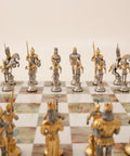 CARLO MAGNO - Emperor Of Roman Empire: Chess Set in 24k Gold - Hobby.lt 🇬🇧