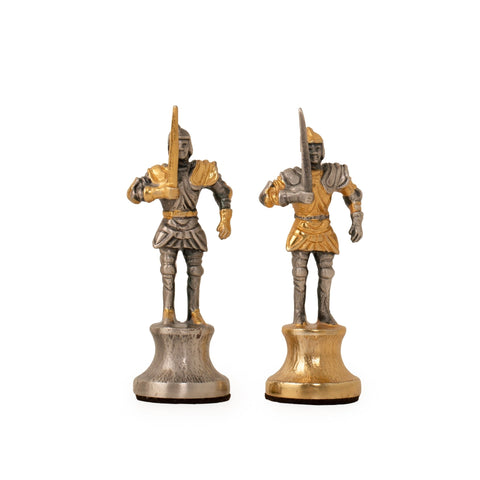 CARLO MAGNO - Emperor Of Roman Empire: Chess Set in 24k Gold - Hobby.lt 🇬🇧