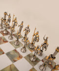 CARLO MAGNO - Emperor Of Roman Empire: Chess Set in 24k Gold - Hobby.lt 🇬🇧