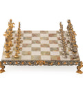 CARLO MAGNO - Emperor Of Roman Empire: Chess Set in 24k Gold - Hobby.lt 🇬🇧