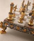 CARLO MAGNO - Emperor Of Roman Empire: Chess Set in 24k Gold - Hobby.lt 🇬🇧