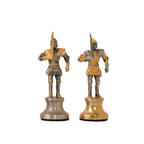 CARLO MAGNO - Emperor Of Roman Empire: Chess Set in 24k Gold