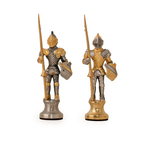 CARLO MAGNO - Emperor Of Roman Empire: Chess Set in 24k Gold