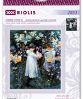 Carnation, Lily, Lily, Rose after J. S. Sargent's Painting. Cross Stitch kit by RIOLIS Ref. no.: 2053 - Hobby.lt 🇬🇧