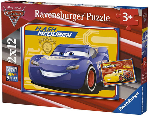 CARS: Flash And Cruz 2 x 12 Puzzles