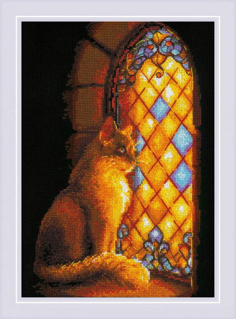 Castle Guardian cross stitch kit by RIOLIS Ref. no.: 1848 - Hobby.lt 🇬🇧